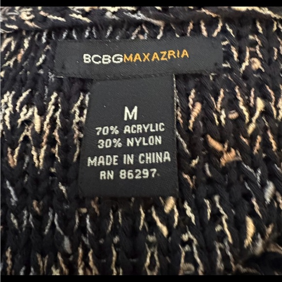 BCBGMaxAzria Knit Cardigan Size Medium - Picture 6 of 6